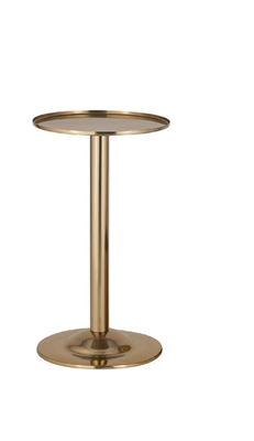 Gold Steel Ice Bucket Stand Only small - Gold