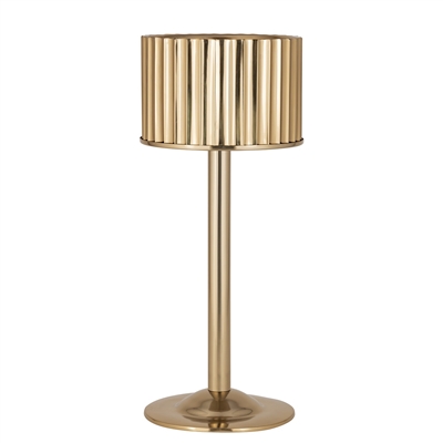 Gold Steel Ice Bucket Stand Only small - Gold - Imagen 4