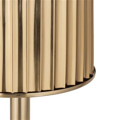 Gold Steel Ice Bucket Stand Only small - Gold - Imagen 6