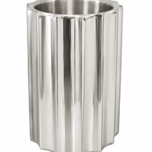Silver Steel Ice Bucket Small Double Wall - Silver