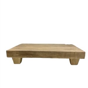 Nuneaton Riser Wood Lg L 15 " x W 10" x H 4"- ST - Sun Bleached