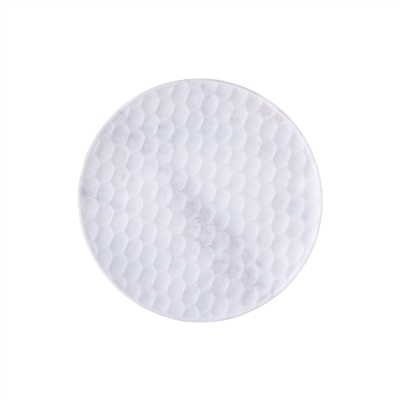 Medium White Marble Round Platter- A - White - Imagen 3