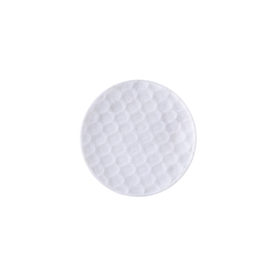 Small White Marble Round Platter- A - White - Imagen 3