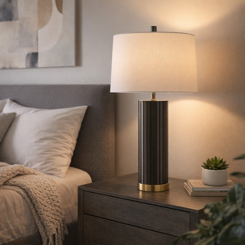 BECKETTVIEW GRAY LAMP 28 (IN) - Imagen 2