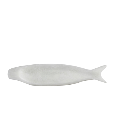Fish Platter Set Of 2 White - White -ST - White - White - Imagen 2