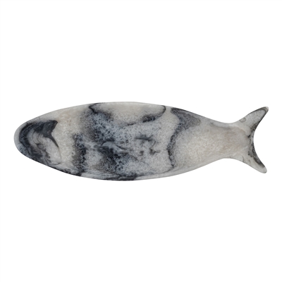 Fish Platter Set Of 2 Print - Grey -ST - Grey - Grey - Imagen 3