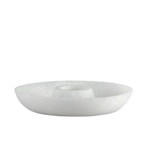 White Resin Chip And Dip - White-ST - White