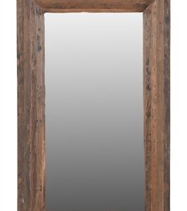 Wood Mirror Natural H 59" & L 35.5" - Natural
