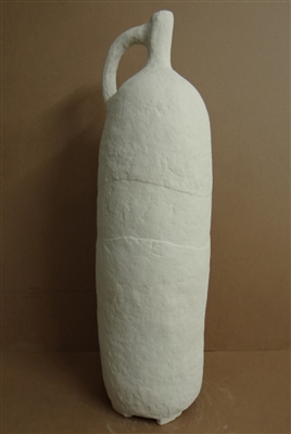 Paper Mache Vase Dia 39.50” Off-White -ST - Off-White - Imagen 5