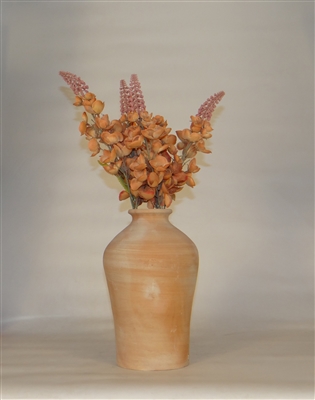 Terracotta Vase Dia 6.5" x 11"H - Natural - Imagen 3