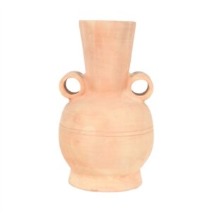 Terracotta Vase Dia 6.25" x 11.5"H - Natural