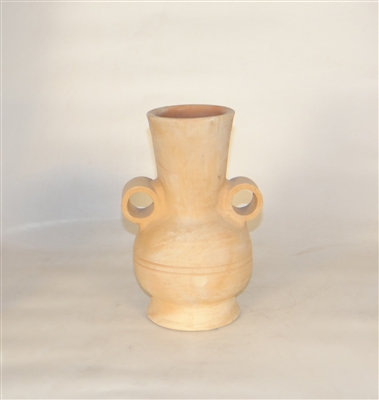 Terracotta Vase Dia 6.25" x 11.5"H - Natural - Imagen 3