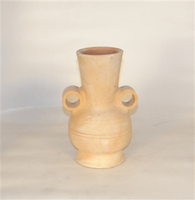 Terracotta Vase Dia 6.25" x 11.5"H - Natural - Imagen 4