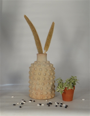 Terracotta Vase Dia 9.25" x 12.25"H-ST - Natural - Imagen 6