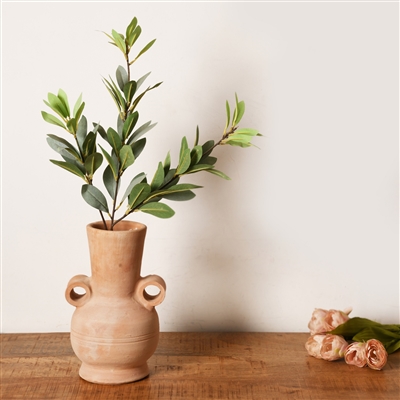 Terracotta Vase Dia 8.25" x 15"H - Natural - Imagen 5