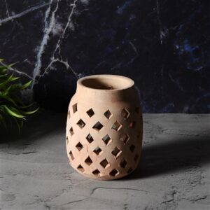 Terracotta Vase Dia 5" x 7"H - Natural