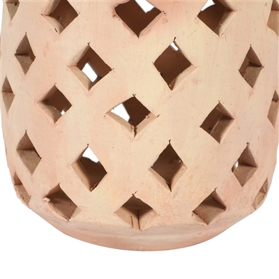 Terracotta Vase Dia 5" x 7"H - Natural - Imagen 6