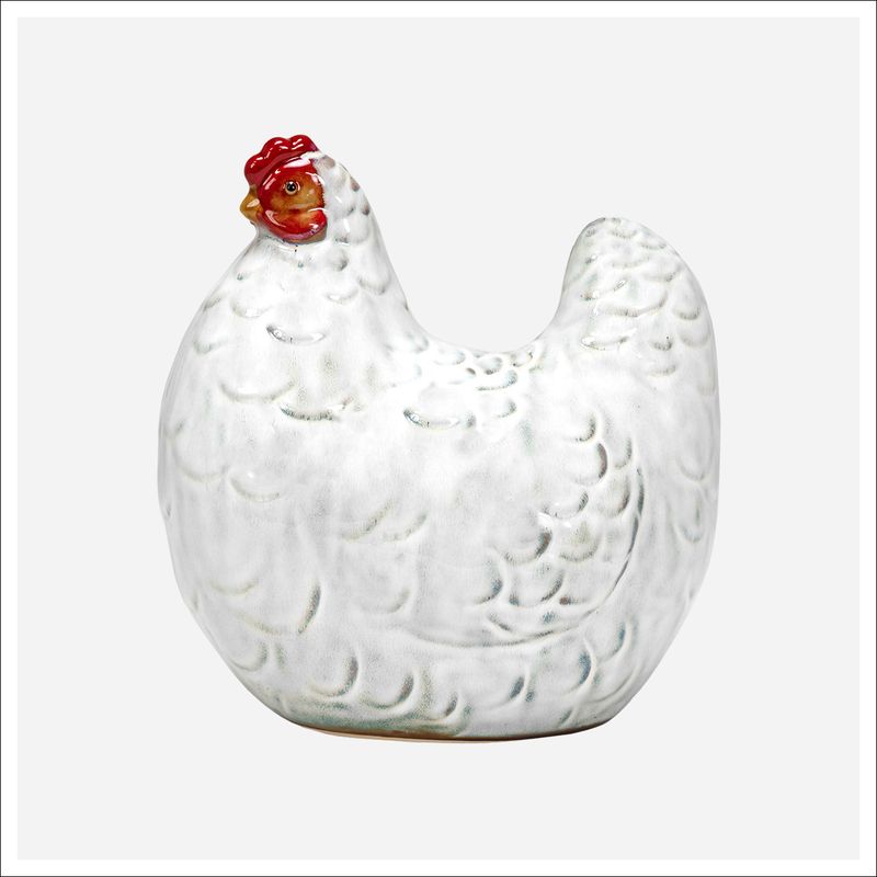 Avari Large Hen Figurine