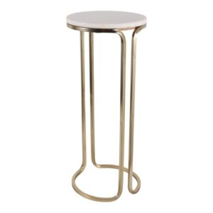 GENTRYPORT WHITE ACCENT TABLE 25 (IN)