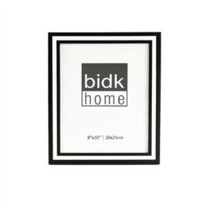 8X10" Line Frame Black & White - BLACK & WHITE