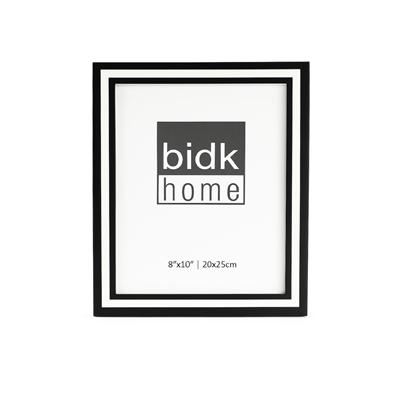 8X10" Line Frame Black & White - BLACK & WHITE