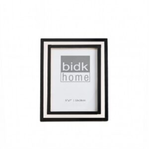 5X7" Line Frame Black & White - BLACK & WHITE