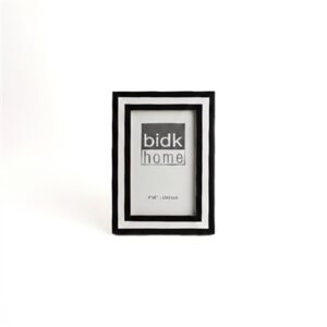 4X6" Line Frame Black & White - BLACK & WHITE