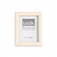 5X7" White Ridge Frame - WHITE