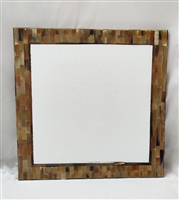 Sq Horn Mirror 22" x 22" - A - A
