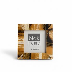 4X4” Resin Horn Tone Frame in Brown -ST - BROWN