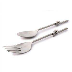 Utensil Steel Set with Gift Box - Silver-ST - Silver