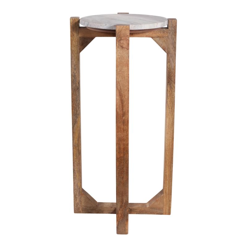 ELWYNOAK IVORY ACCENT TABLE 24 (IN) - Imagen 4