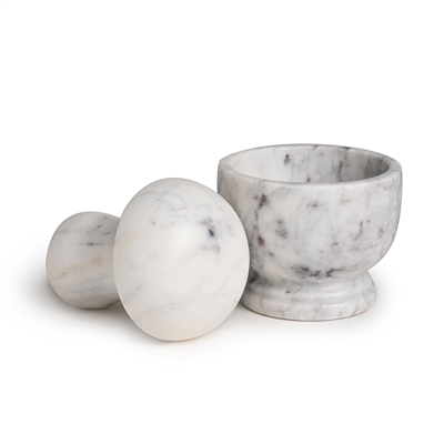 LP White Marble Mushroom Grinder - WHITE ST - WHITE - Imagen 3