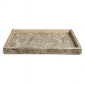 Marble Tank Tray 18x12" Brown Galaxy