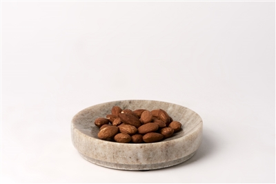 Brown Galaxy Marble Round Flared Key/Soap Dish 5" - Brown - Imagen 3