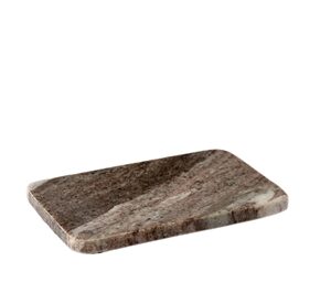 Brown Galaxy Marble Tray/Soap Dish - Brown