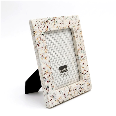 Terrazzo Frame 5" x 7"- ST - White - Imagen 2