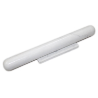 White Marble Rolling Pin W/Base- A - White