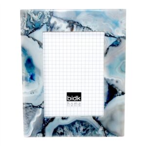 5"x7" Blue Agate Photo Frame -ST - Blue