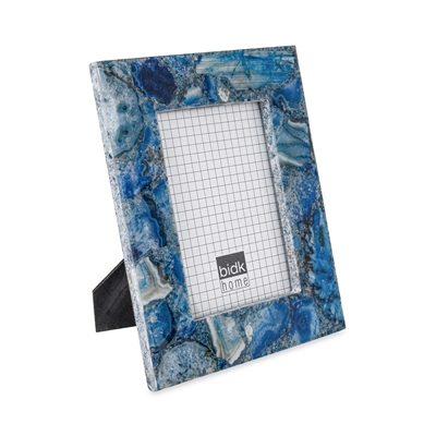 5"x7" Blue Agate Photo Frame -ST - Blue - Imagen 2