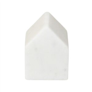 Lg. White Marble Home Object- A - White