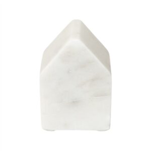 Med. White Marble Home Object- A - White