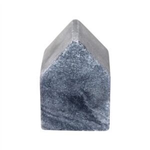 Lg. Grey Marble Home Object - A - Grey