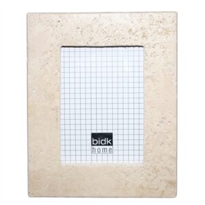 10"x8" Travertine Photo Frame fits photo 5"x7" - Beige