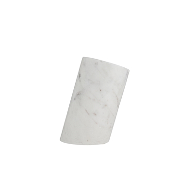 White Marble Wine Cooler - White-ST - White - Imagen 4