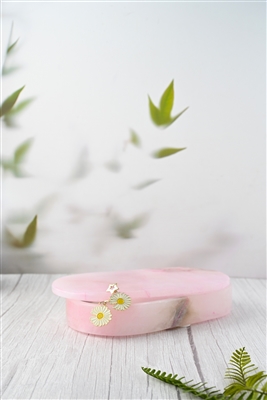 Pink Alabaster Oval Display Box Lg - Pink - Imagen 4