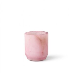 Pink Alabaster Votive - Pink