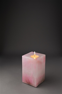 Pink Alabaster T-Lite Holder Sm - Pink - Imagen 5