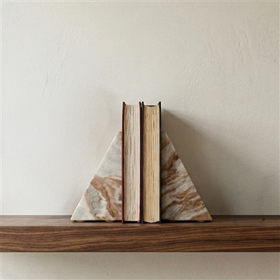 Toronto Marble Set of 2 Bookends - Beige - Imagen 6