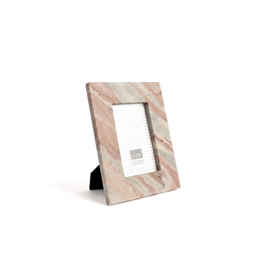 Toronto Marble Frame White 6"X4" - Beige - Imagen 2